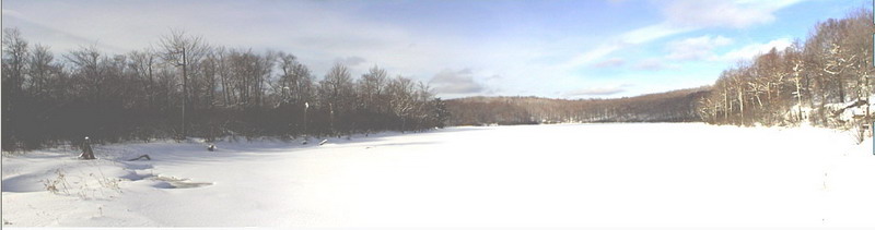 panorama of Hodge Pond
