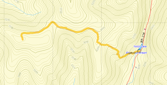 Catskill 35 peak map